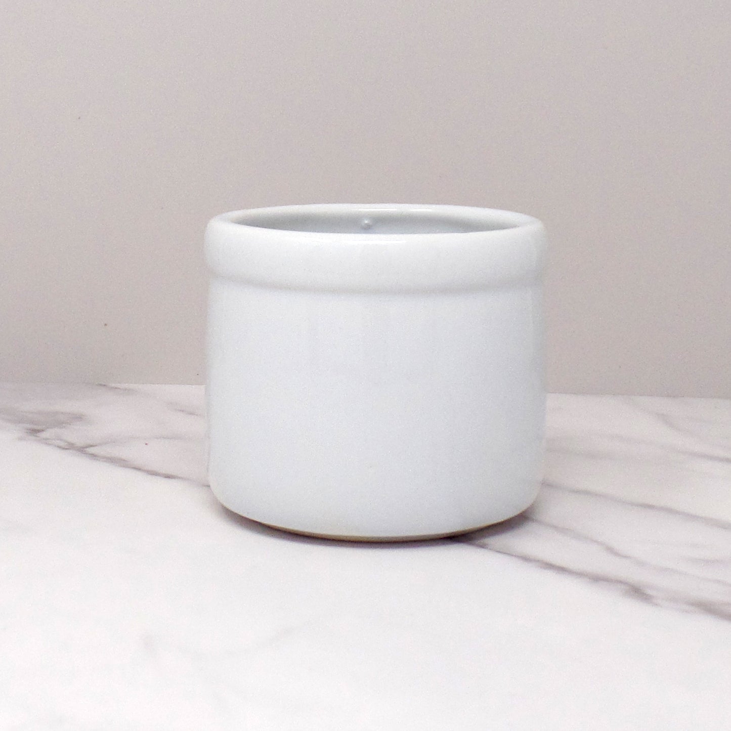 Vintage McCoy Strawberry Country Ceramic Small Crock (657) (1980s)
