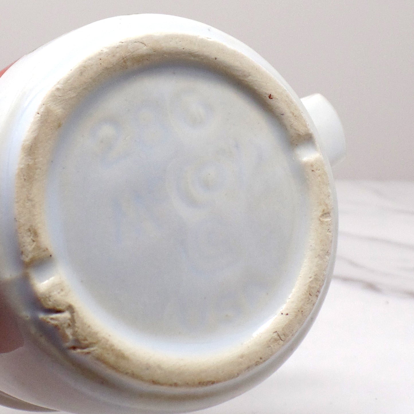 Vintage McCoy Strawberry Country Ceramic Small Mug (286), 7 oz (1980s)