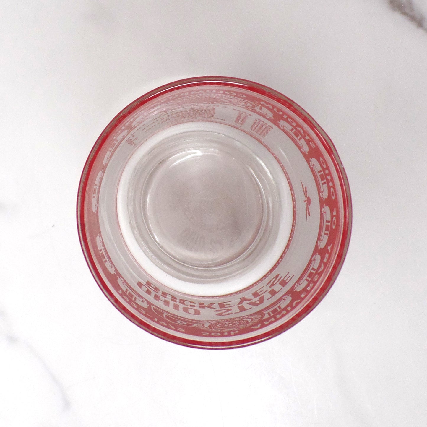 Vintage OSU Buckeyes Glass: 50th Anniversary of Ohio Stadium at The Ohio State University (1972)