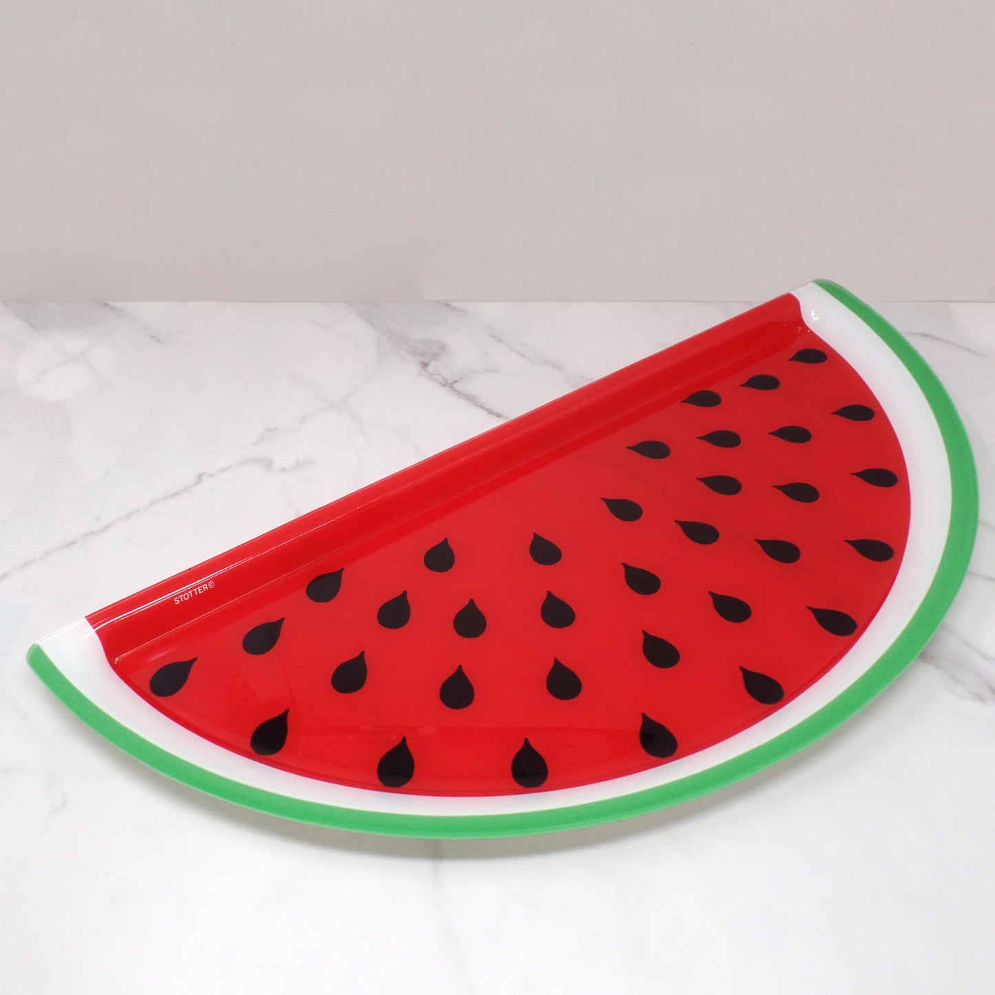 Vintage Acrylic Stotter Watermelon Tray (1980s)