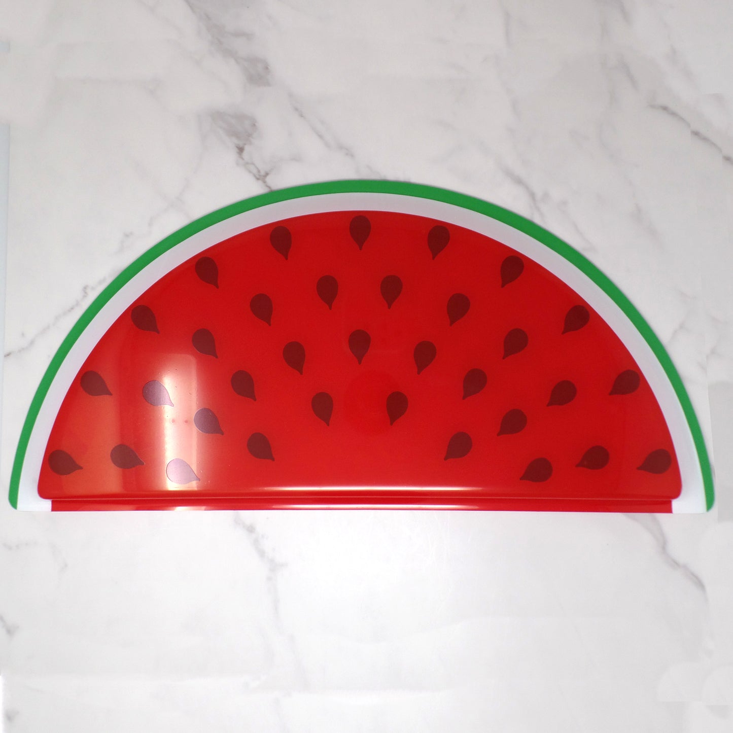 Vintage Acrylic Stotter Watermelon Tray (1980s)
