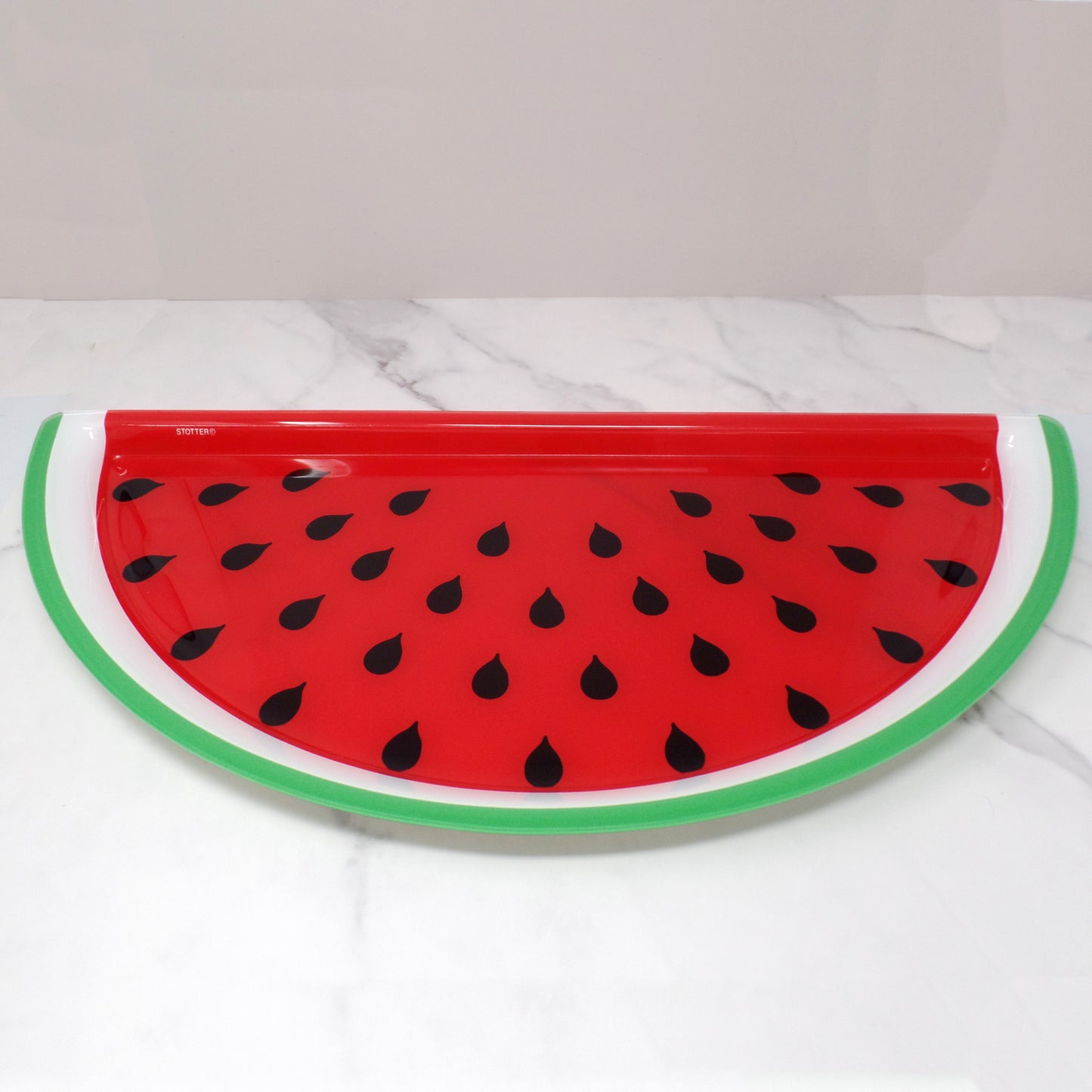 Vintage Acrylic Stotter Watermelon Tray (1980s)