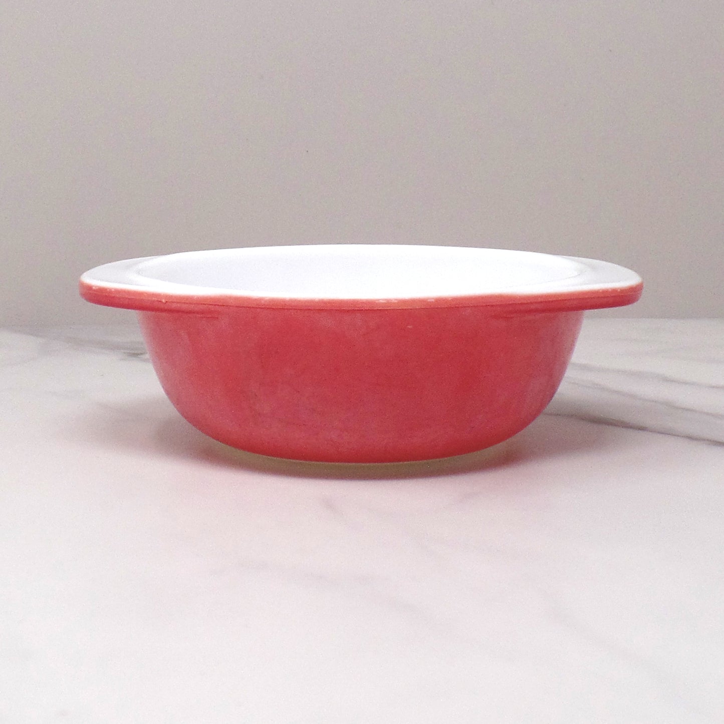 Vintage Pyrex 8 oz Round Casserole Dish (080), Flamingo (1950-60s)