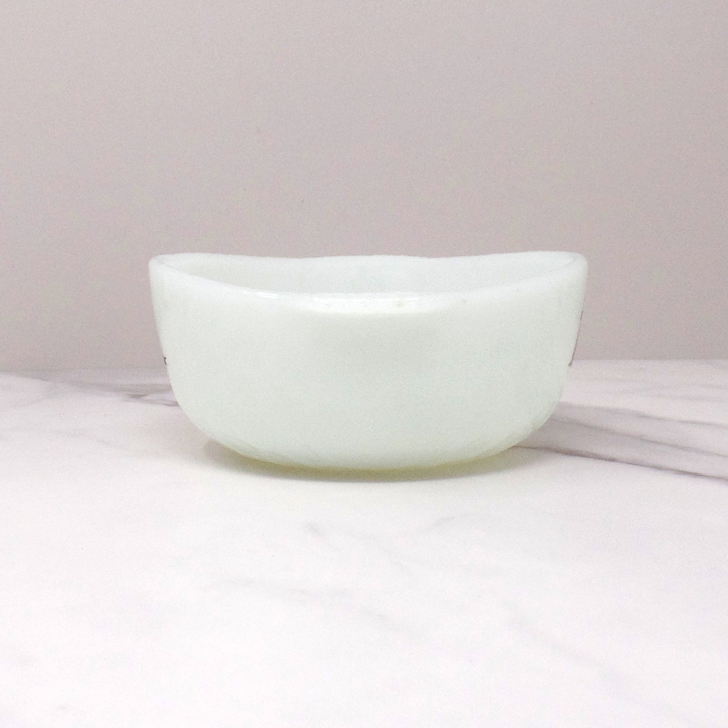 Vintage Anchor Hocking Fire-King Hart BC Comics Milk Glass Cereal Bowl (1970s)