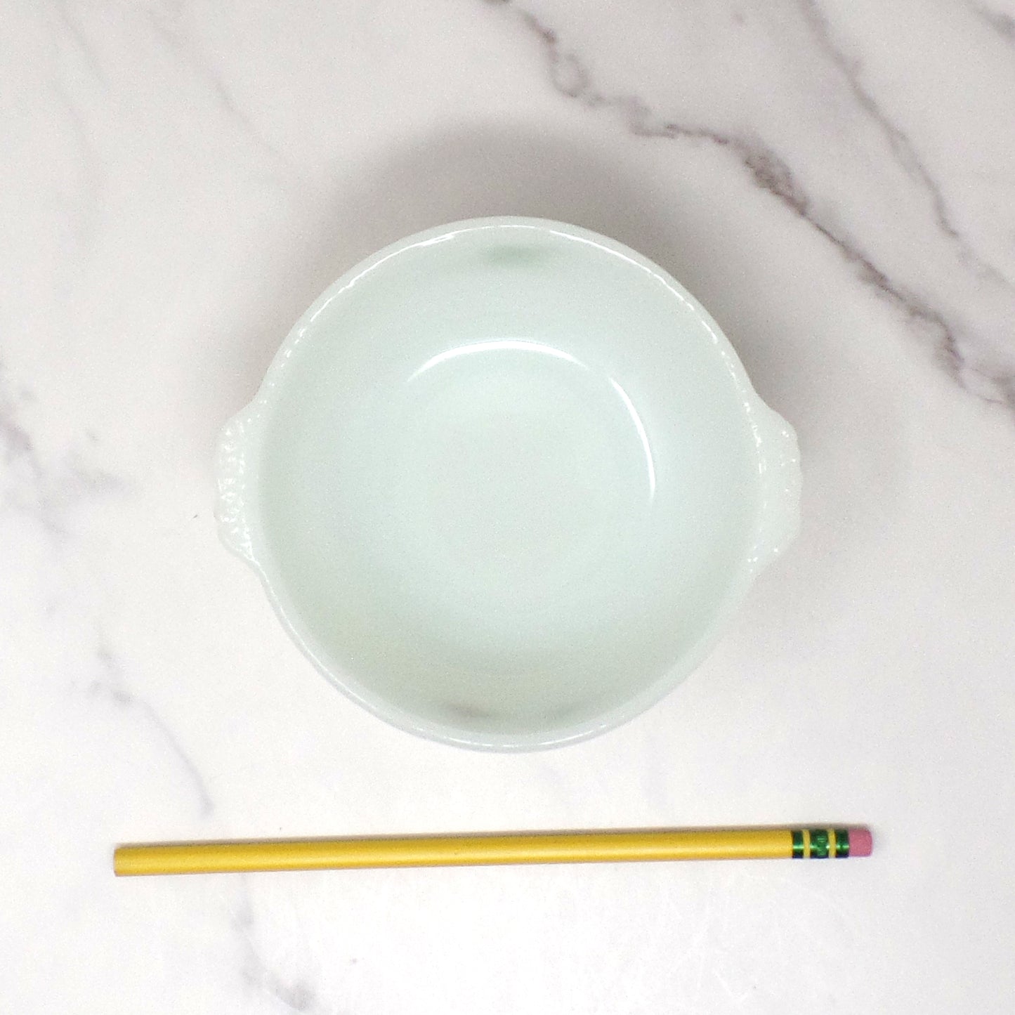 Vintage Anchor Hocking Fire-King Hart BC Comics Milk Glass Cereal Bowl (1970s)