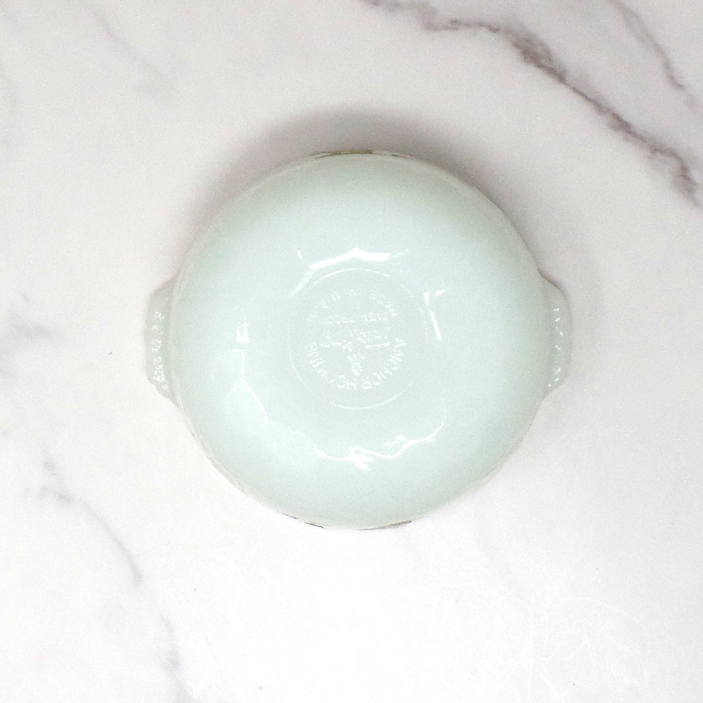 Vintage Anchor Hocking Fire-King Hart BC Comics Milk Glass Cereal Bowl (1970s)
