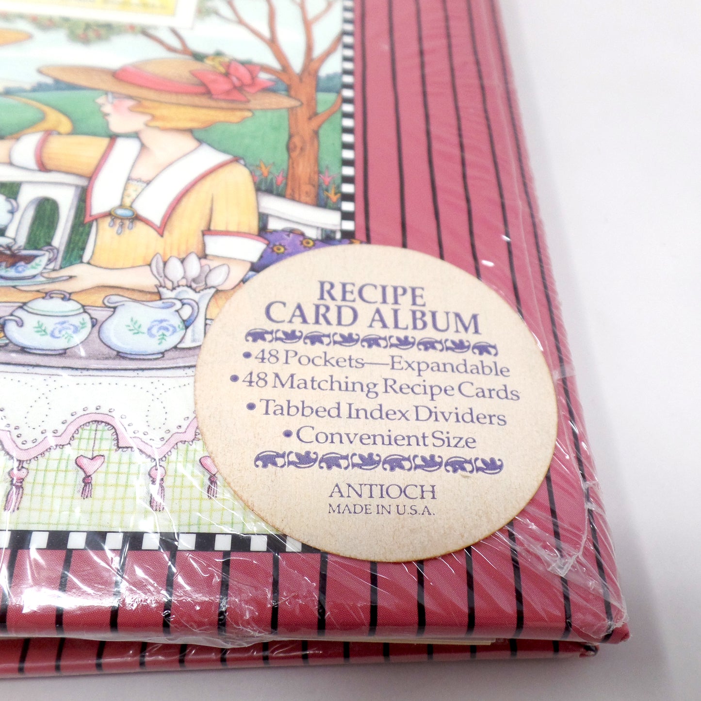 Vintage Recipe Card Holder Book, Mary Engelbreit: Unused and Unopened (1992)