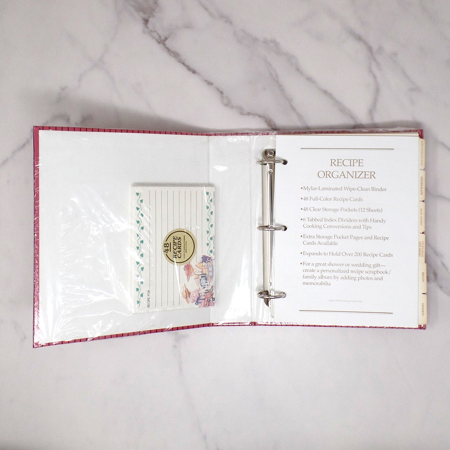 Vintage Recipe Card Holder Book, Mary Engelbreit: Unused and Unopened (1992)
