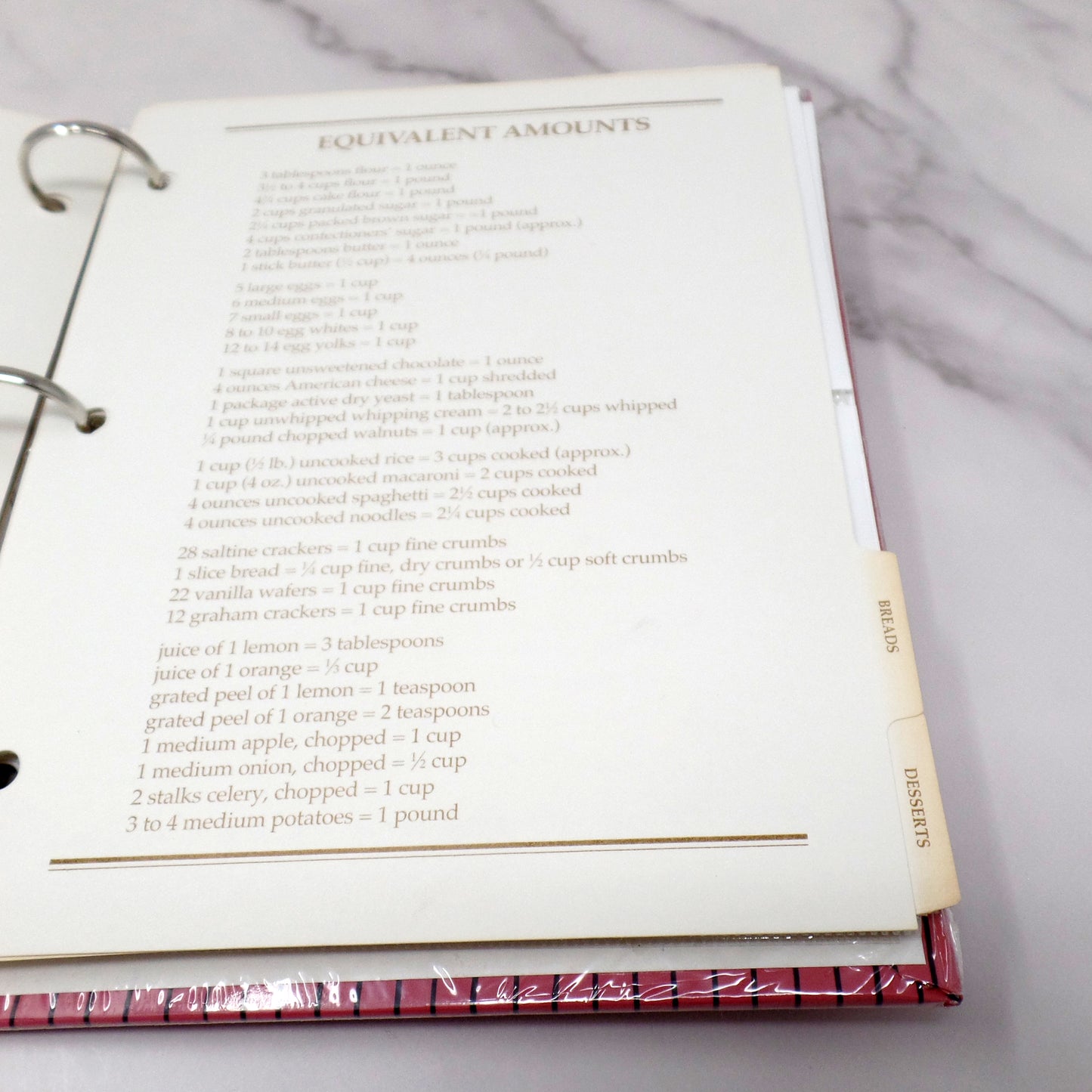 Vintage Recipe Card Holder Book, Mary Engelbreit: Unused and Unopened (1992)