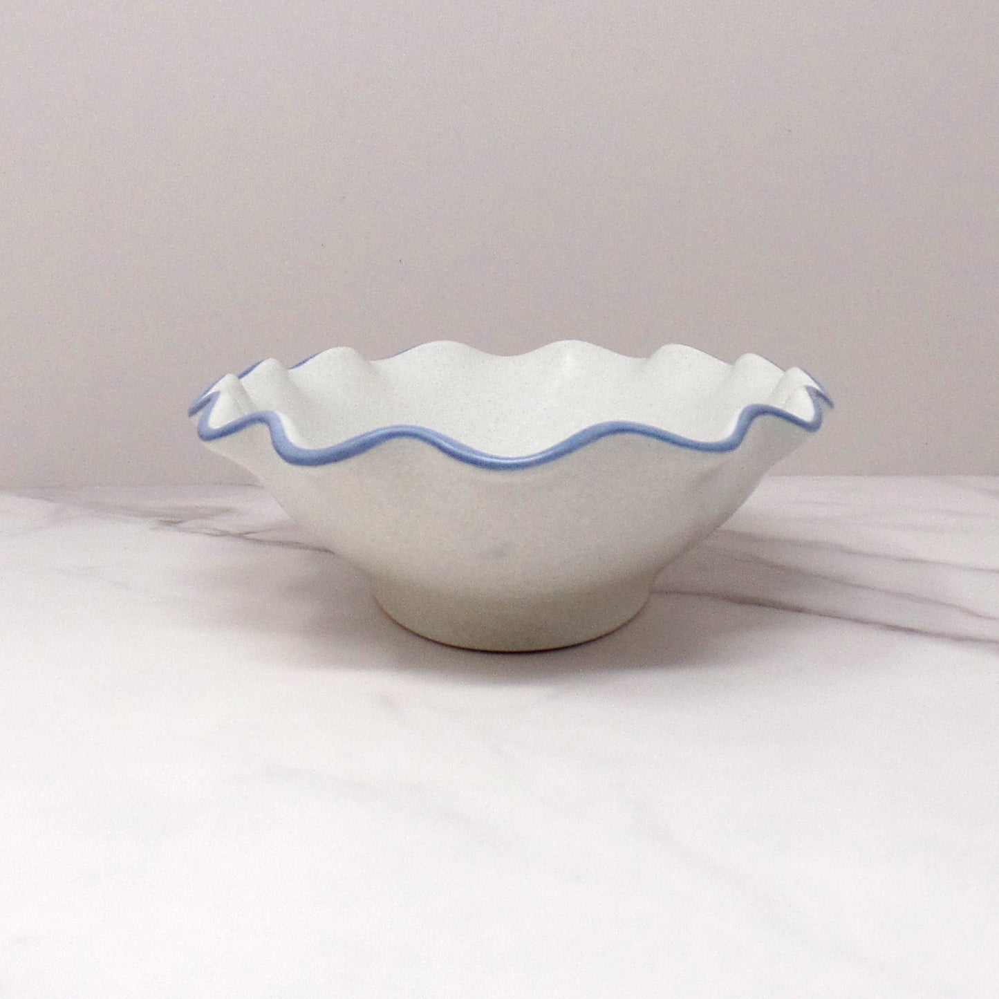 Vintage Ceramic Pfaltzgraff Yorktowne Fluted Relish Bowl (1980s-90s)