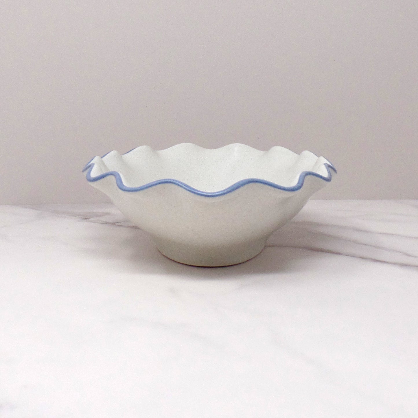 Vintage Ceramic Pfaltzgraff Yorktowne Fluted Relish Bowl (1980s-90s)