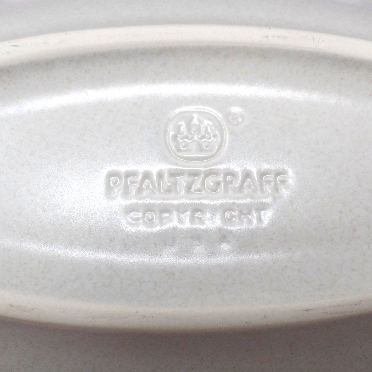Vintage Ceramic Pfaltzgraff Yorktowne Fluted Relish Bowl (1980s-90s)