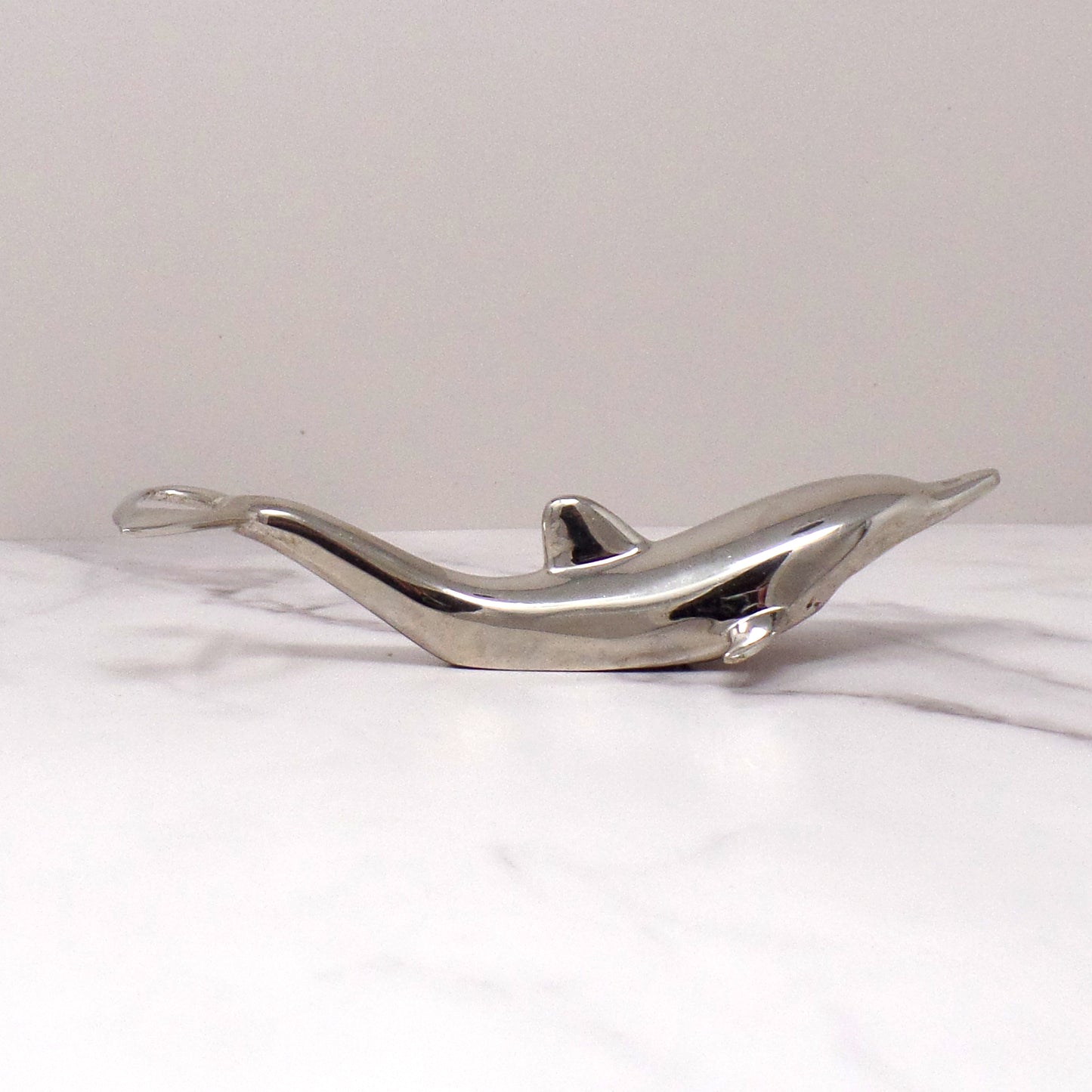 Vintage Silver Plated Dolphin Bottle Opener (1960s)