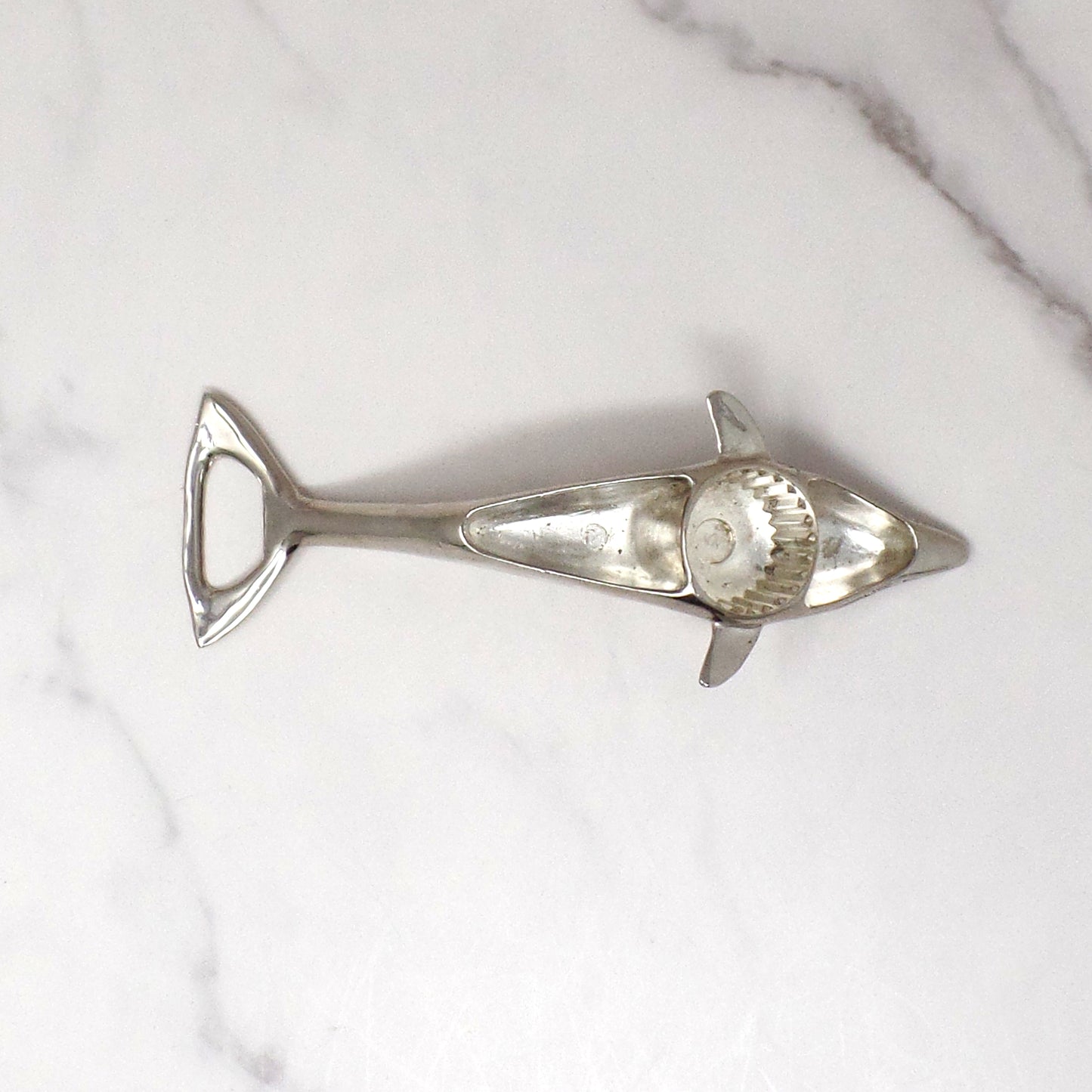 Vintage Silver Plated Dolphin Bottle Opener (1960s)
