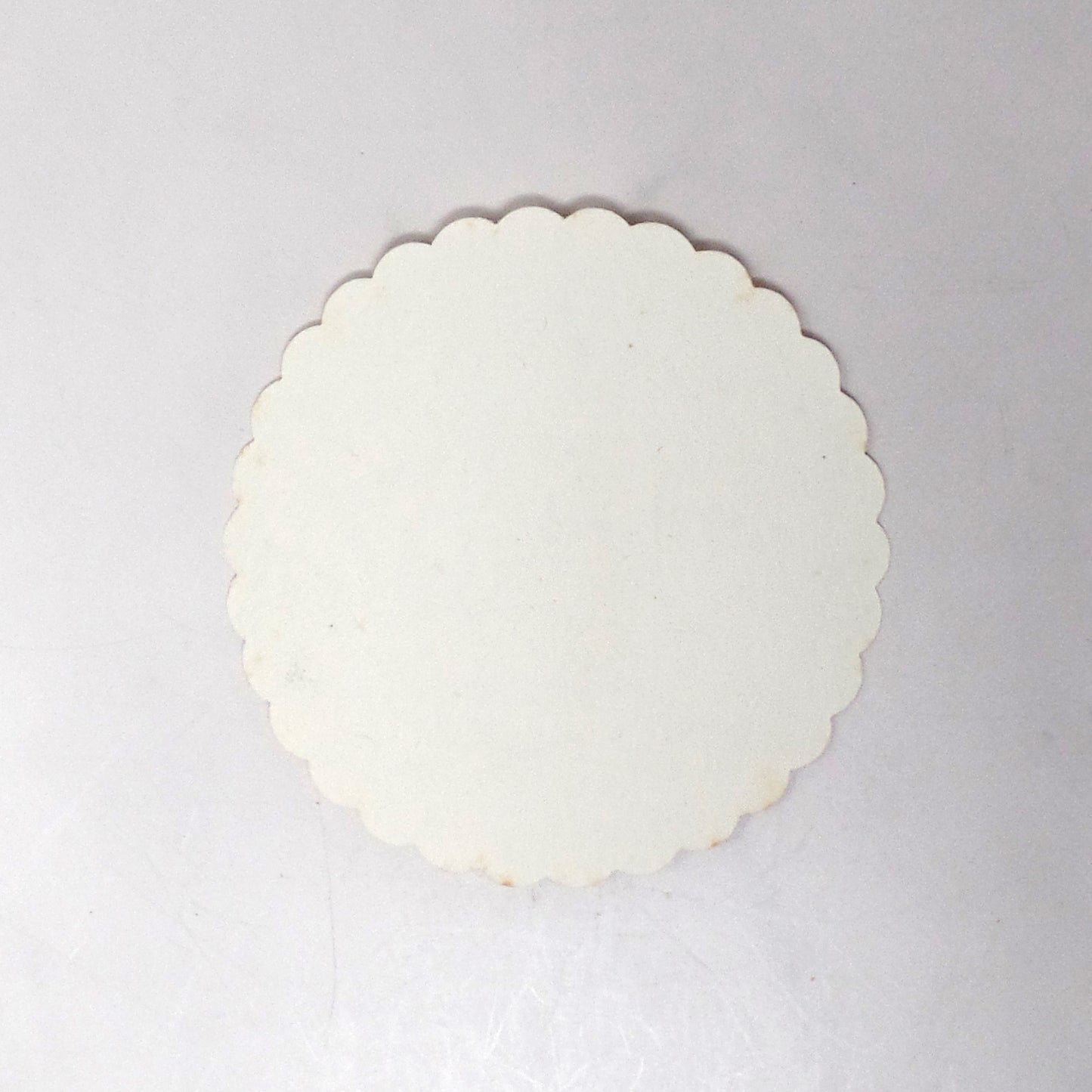 Vintage Disposable Paper Coasters - Brown Coffee, set of 12 (1950s)