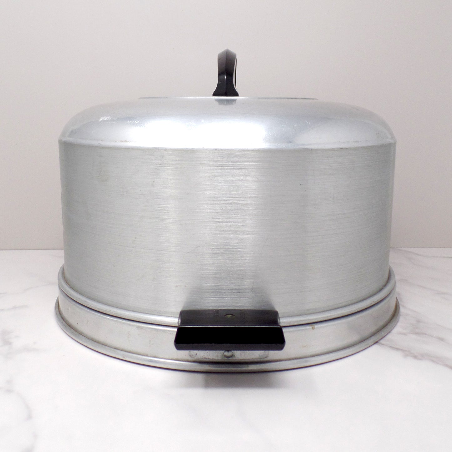 Vintage Kromex Aluminum Cake Carrier (1950s)