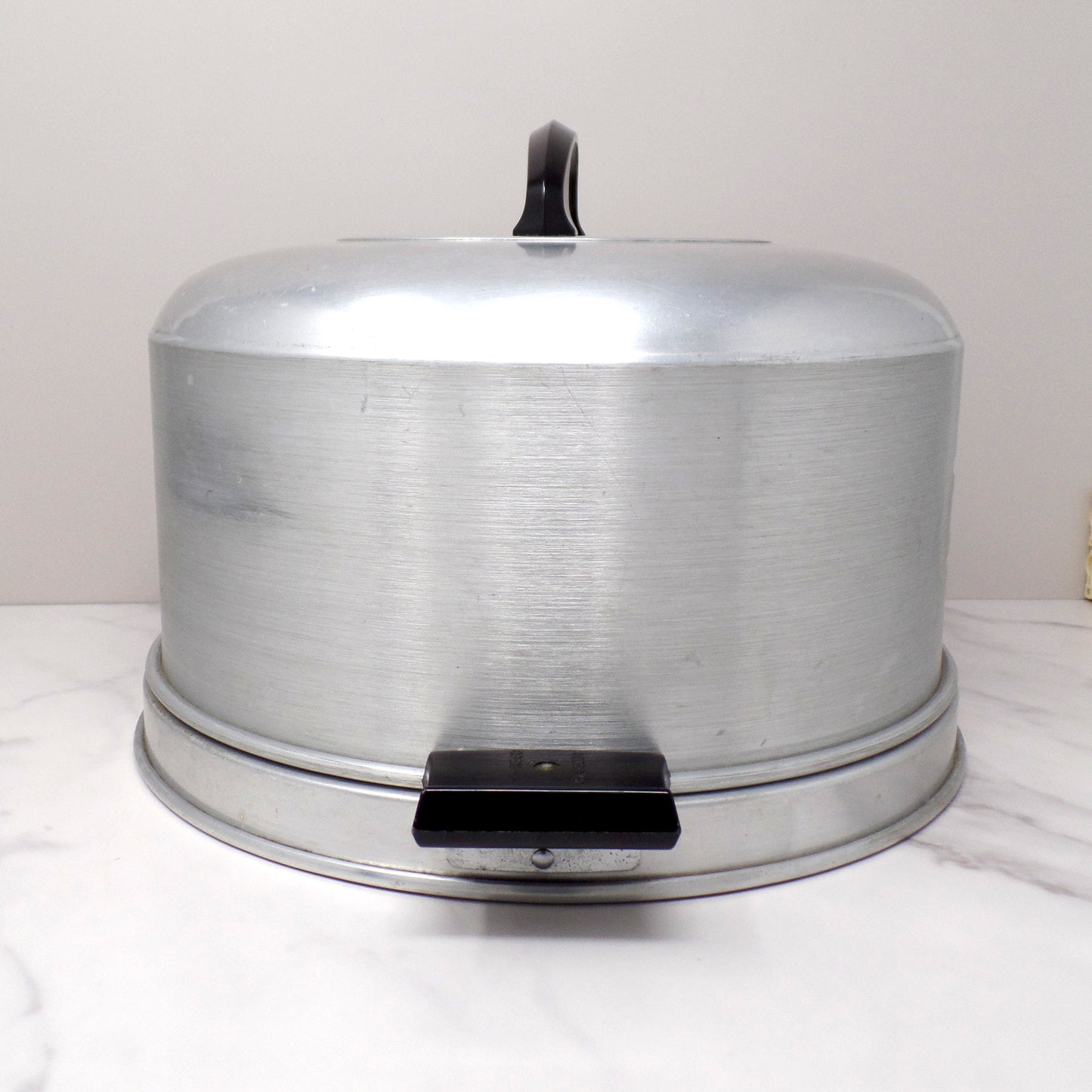 Vintage Kromex Aluminum Cake Carrier (1950s)