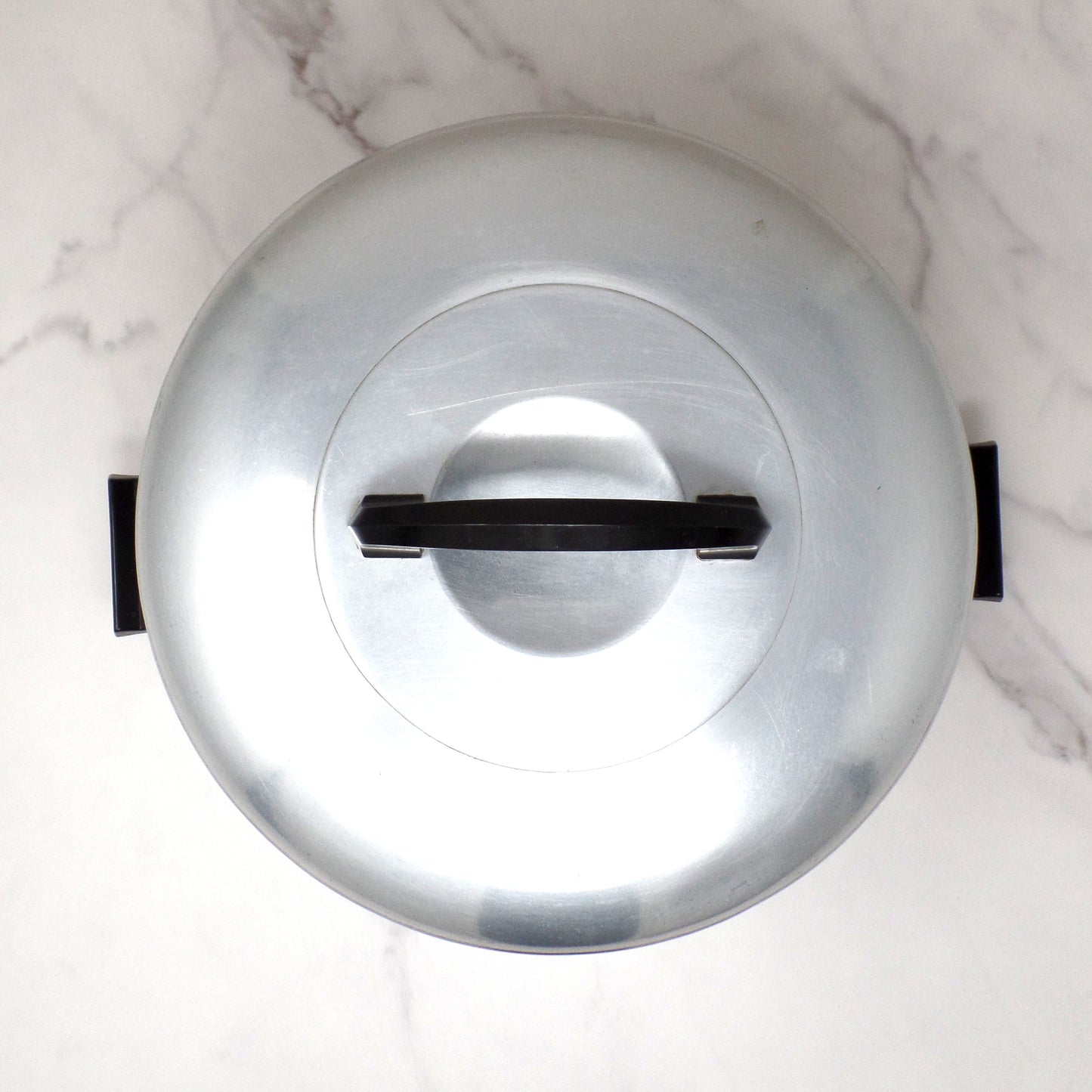 Vintage Kromex Aluminum Cake Carrier (1950s)
