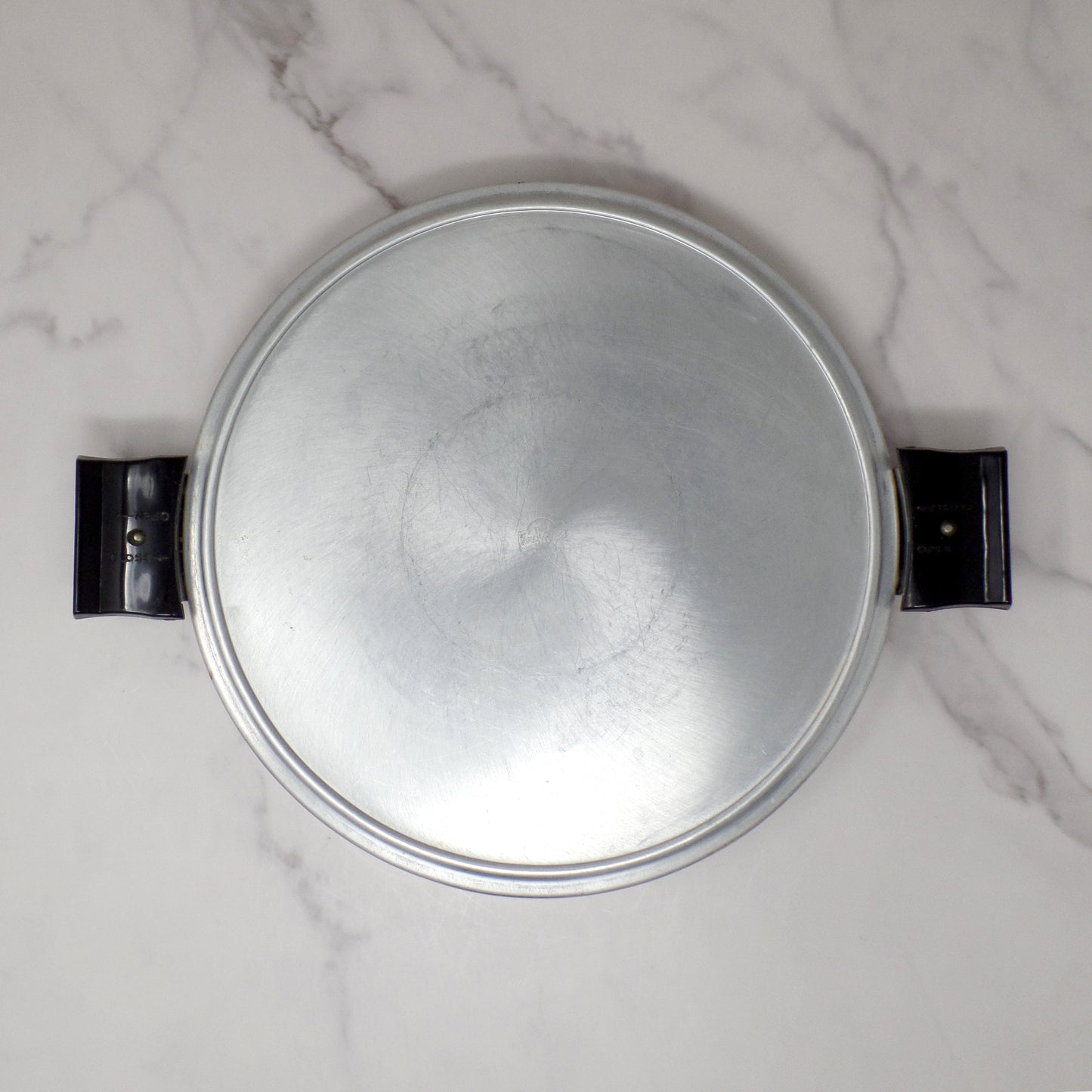 Vintage Kromex Aluminum Cake Carrier (1950s)