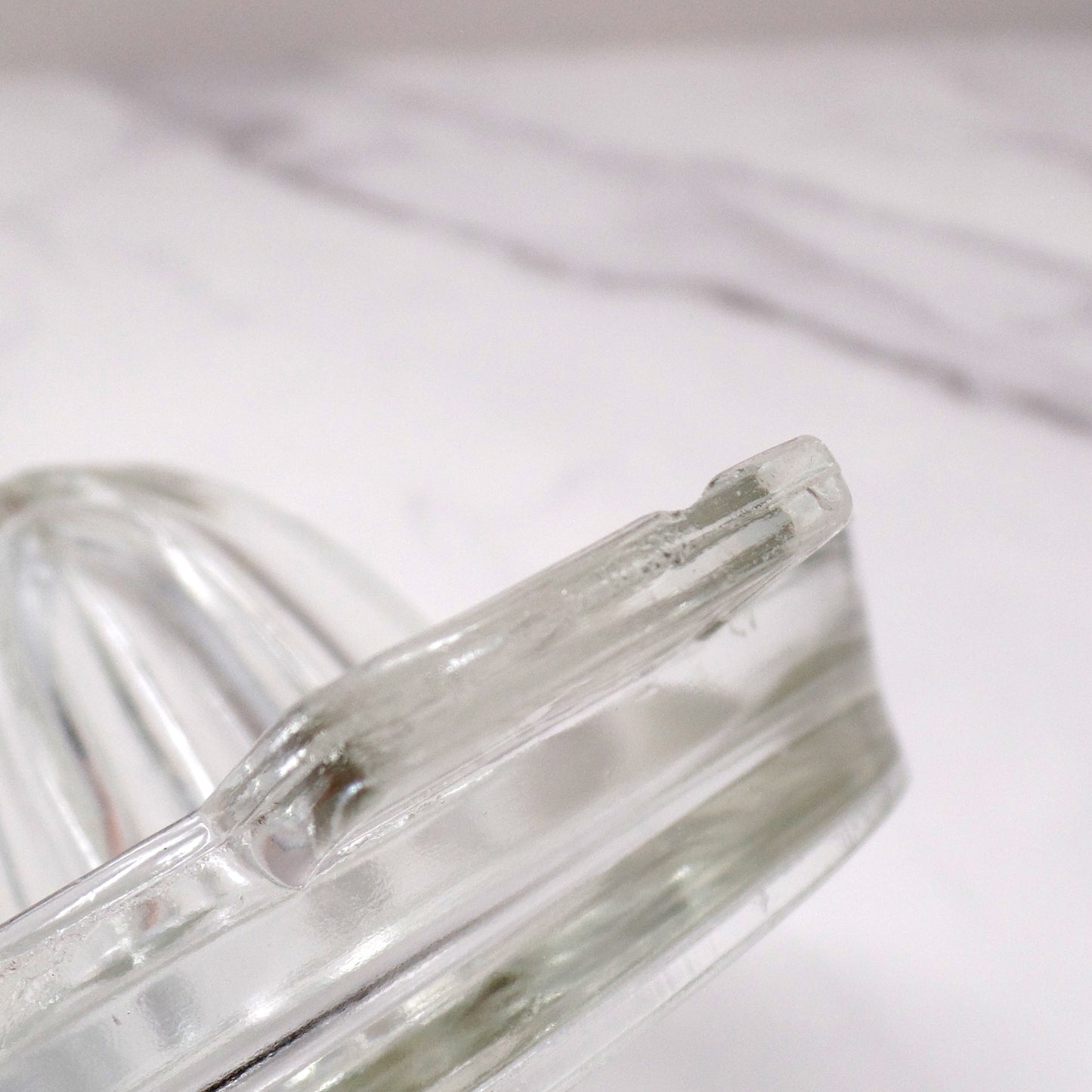 Vintage Lemon / Lime Juicer, Clear Glass (1950s)