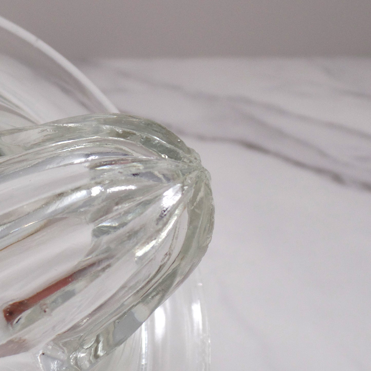 Vintage Lemon / Lime Juicer, Clear Glass (1950s)