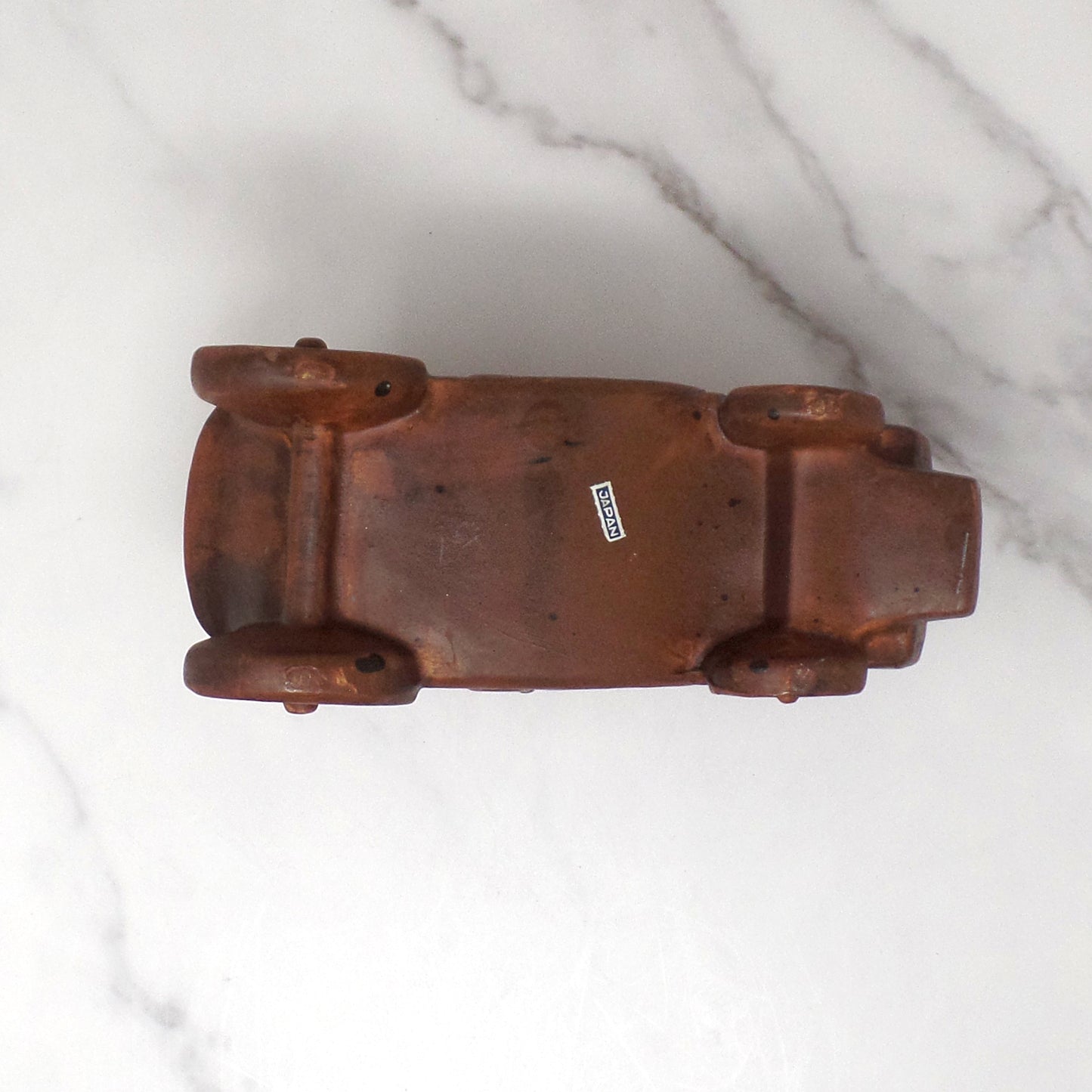 Vintage Ceramic Stagecoach Planter, made in Japan (1970s)