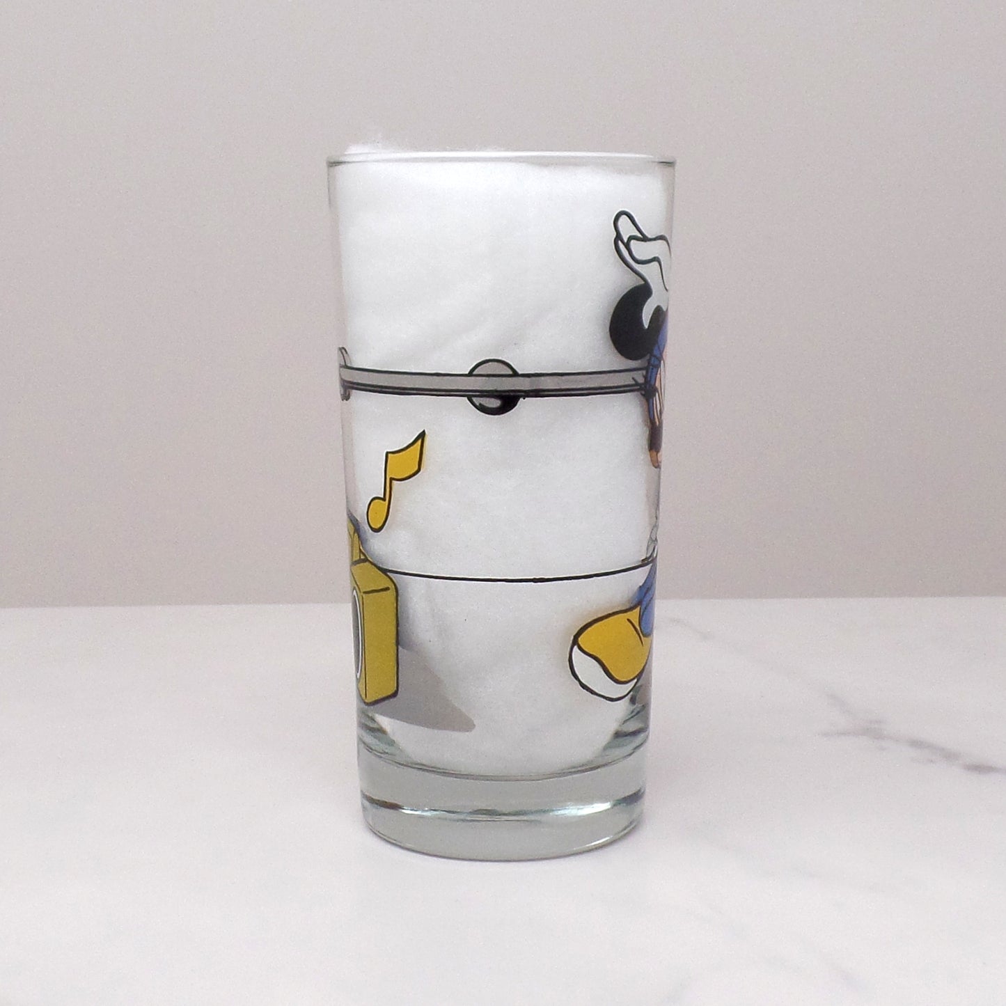 Vintage Minnie Mouse Aerobics 12 oz Glasses by Anchor Hocking - Set of 3 (1980s)