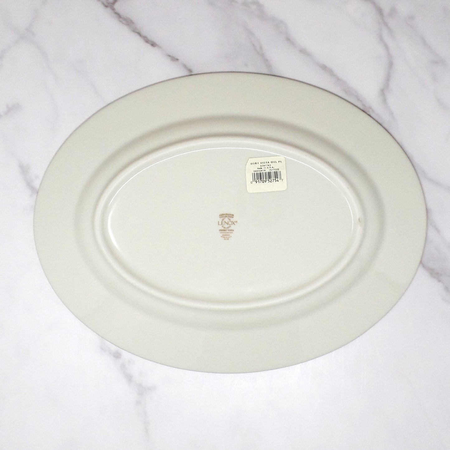 Vintage Lenox Bone China Desert Vista Oval Serving Platter (2005-2008)