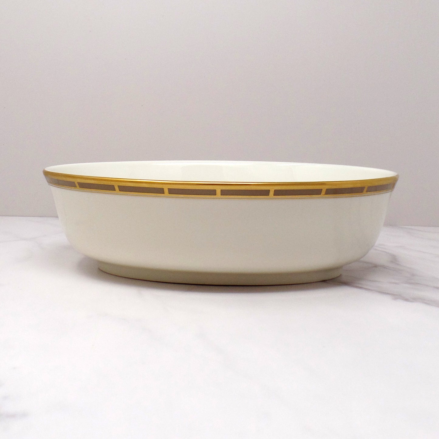 Vintage Lenox Bone China Desert Vista Oval Vegetable Bowl (2005-2008)