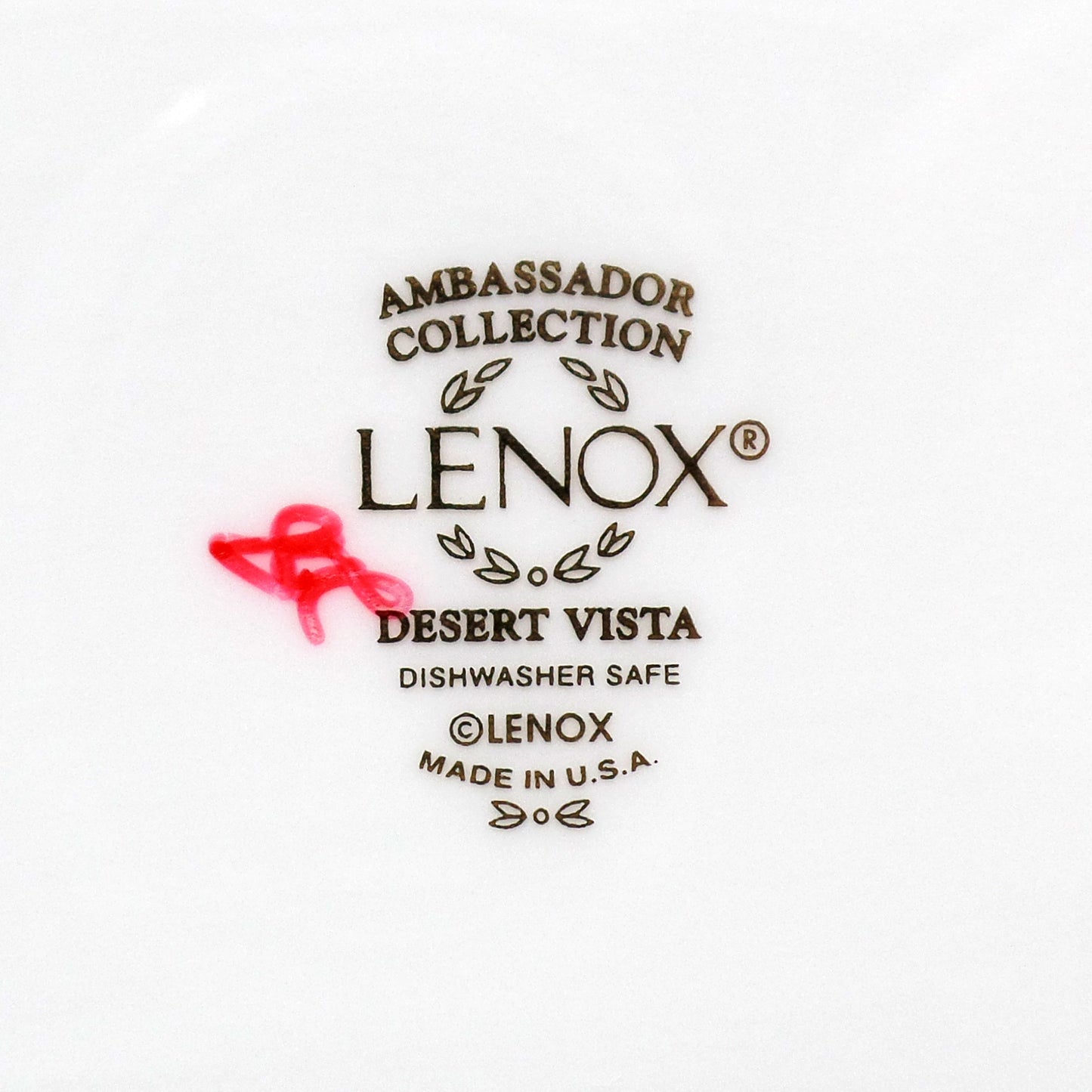 Vintage Lenox Bone China Desert Vista Oval Vegetable Bowl (2005-2008)