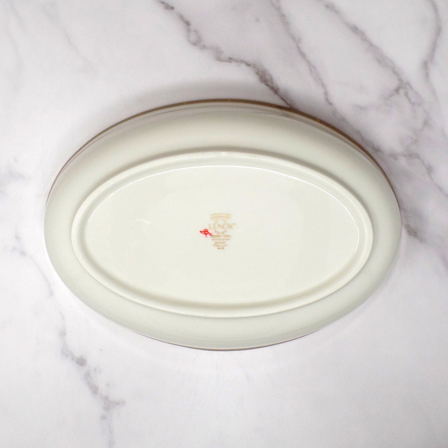 Vintage Lenox Bone China Desert Vista Oval Vegetable Bowl (2005-2008)