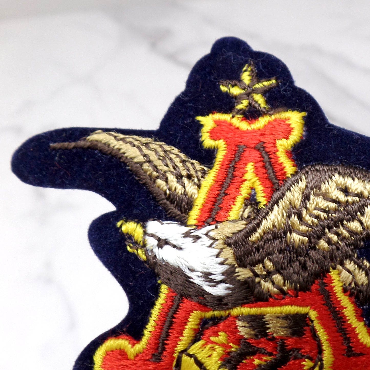 Vintage Anheuser-Busch Budweiser & Bud Light Embroidered Patches, set of 4