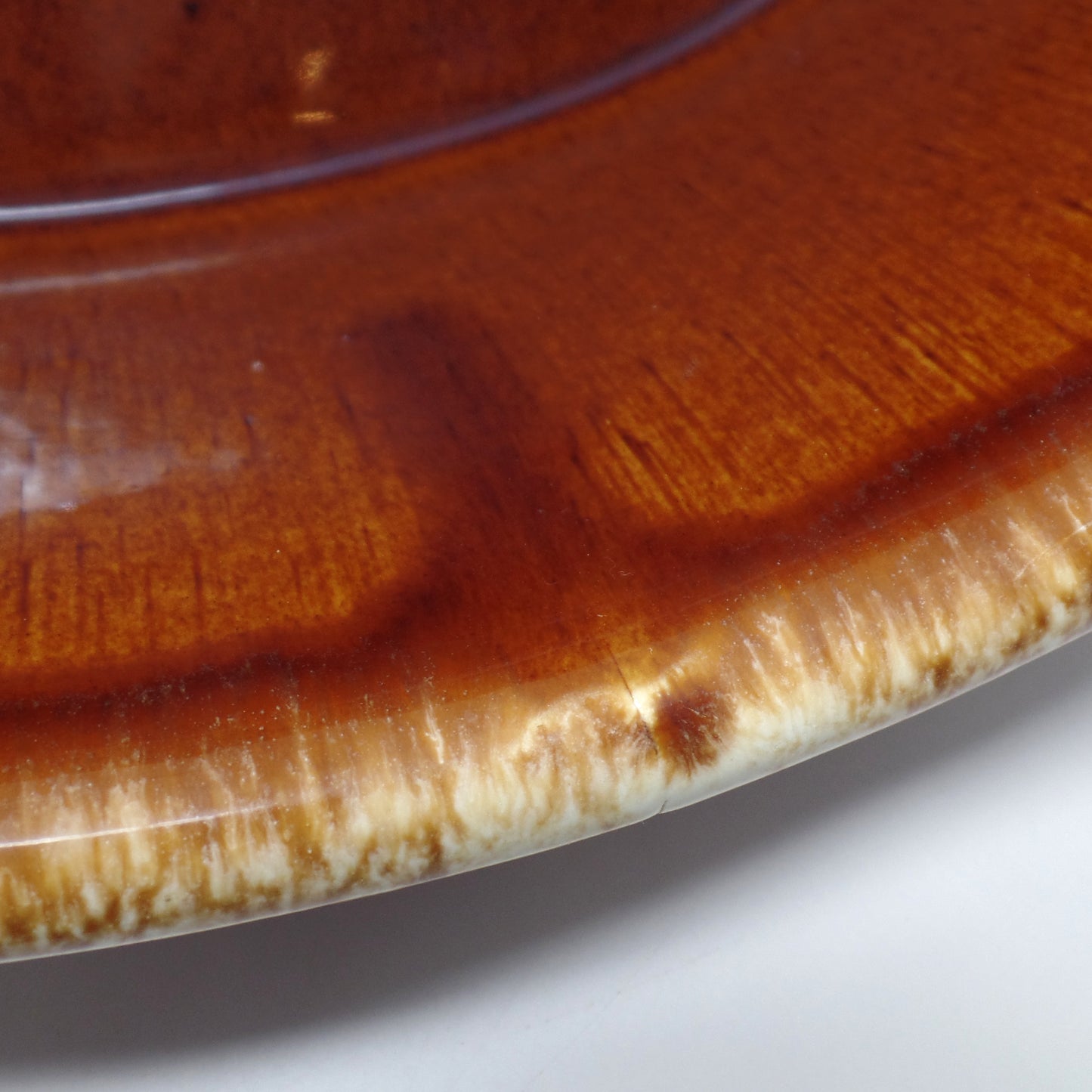 Vintage Hall Ceramic Hen on Nest Covered Casserole Dish, House ’n Garden Mirror Brown / Brown Drip (1960s)