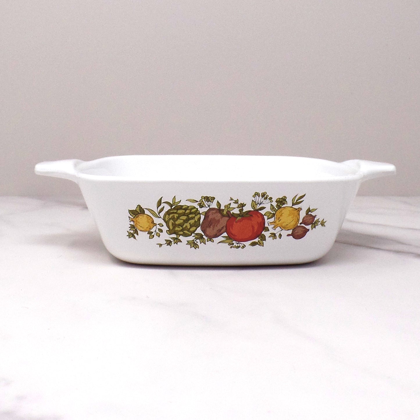 Vintage Corningware 1 3/4 cup Petite Pan (P-41-B), Spice O' Life (1972-79)