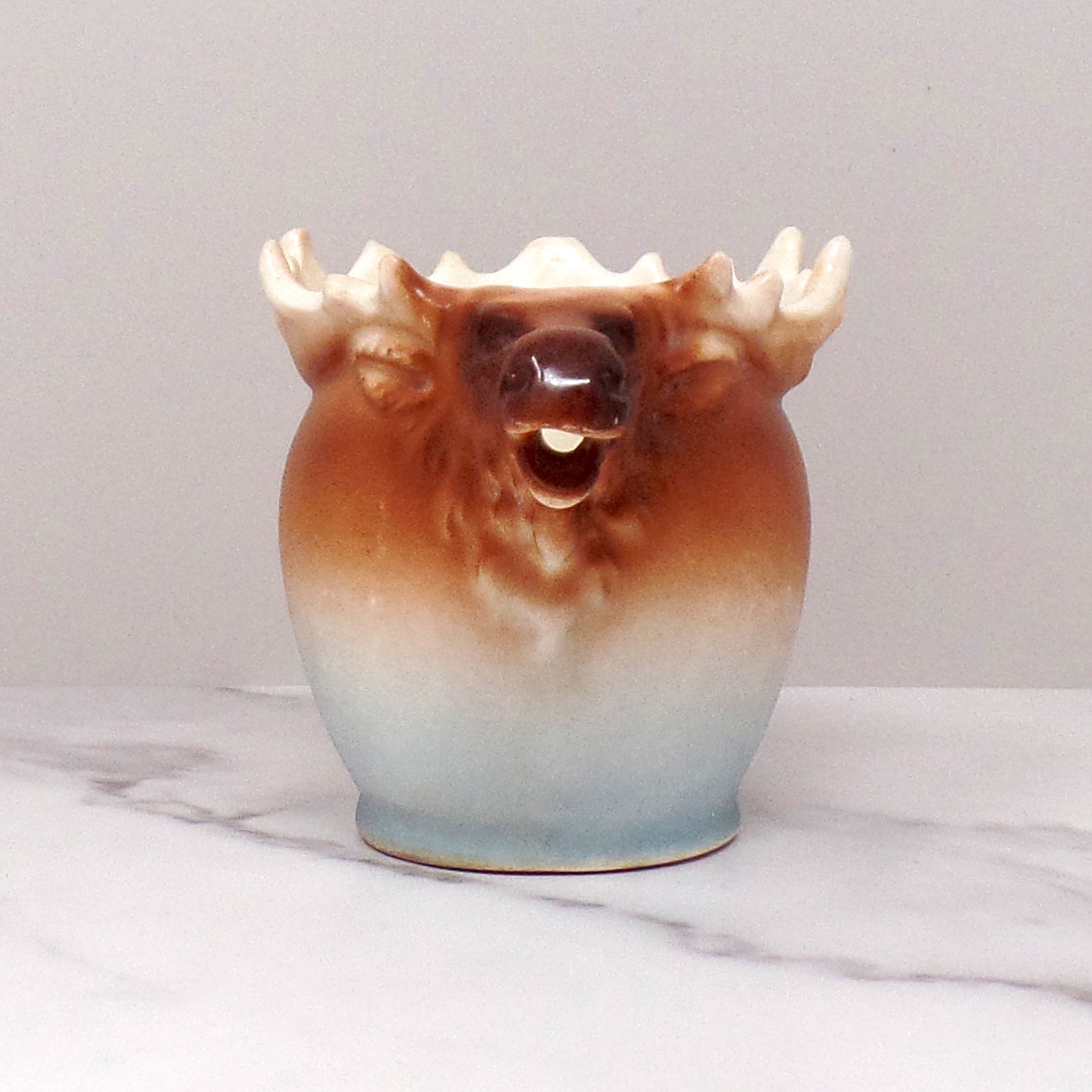 Vintage Czech Ceramic Moose Creamer (1950s-1960s)