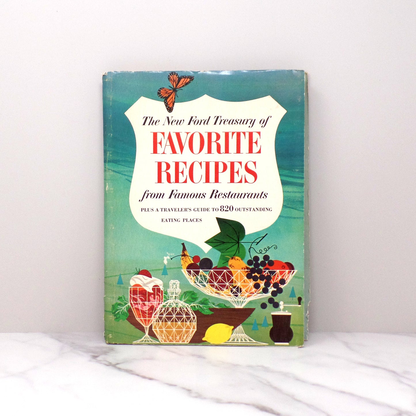 Vintage Cookbook - The New Ford Treasury of Favorite Recipes from Famous Restaurants (1963)