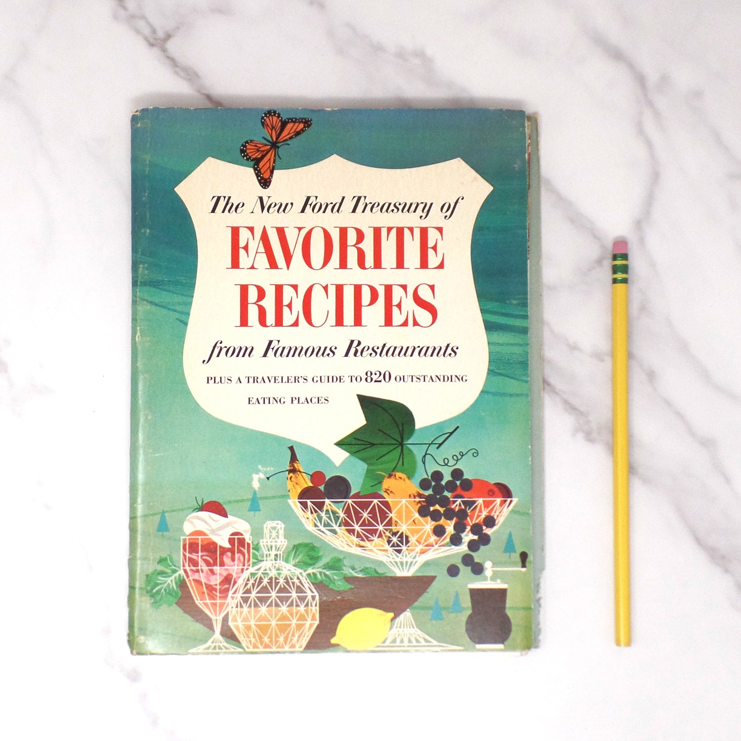 Vintage Cookbook - The New Ford Treasury of Favorite Recipes from Famous Restaurants (1963)