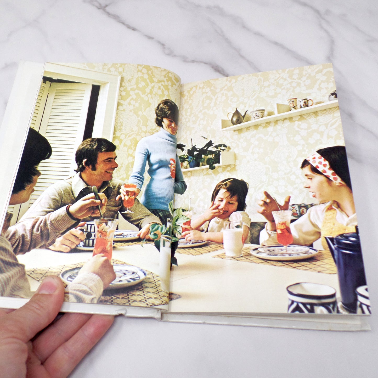 Vintage Cookbook - The New Joys of Jell-O Recipe Book (1975)