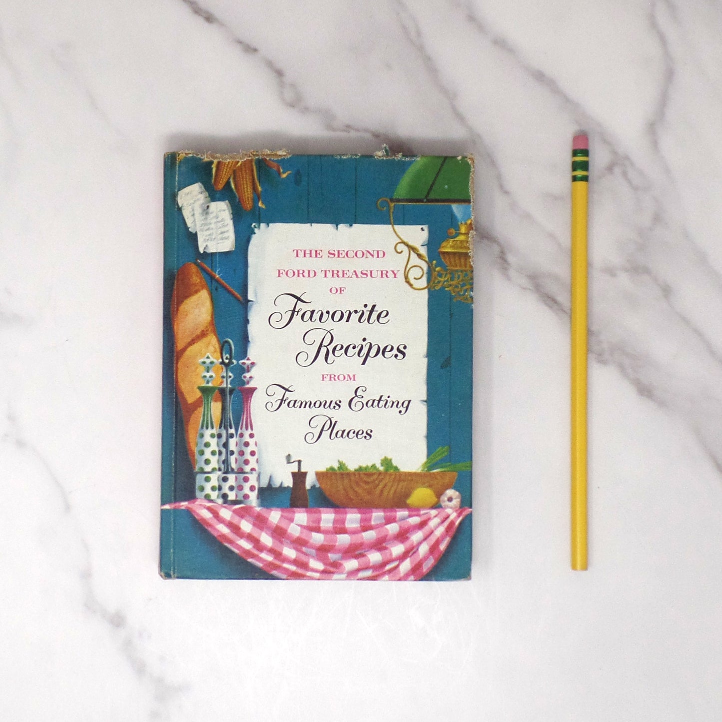 Vintage Cookbook - Ford Treasury of Favorite Recipes from Famous Eating Places (vol 2) (1954)