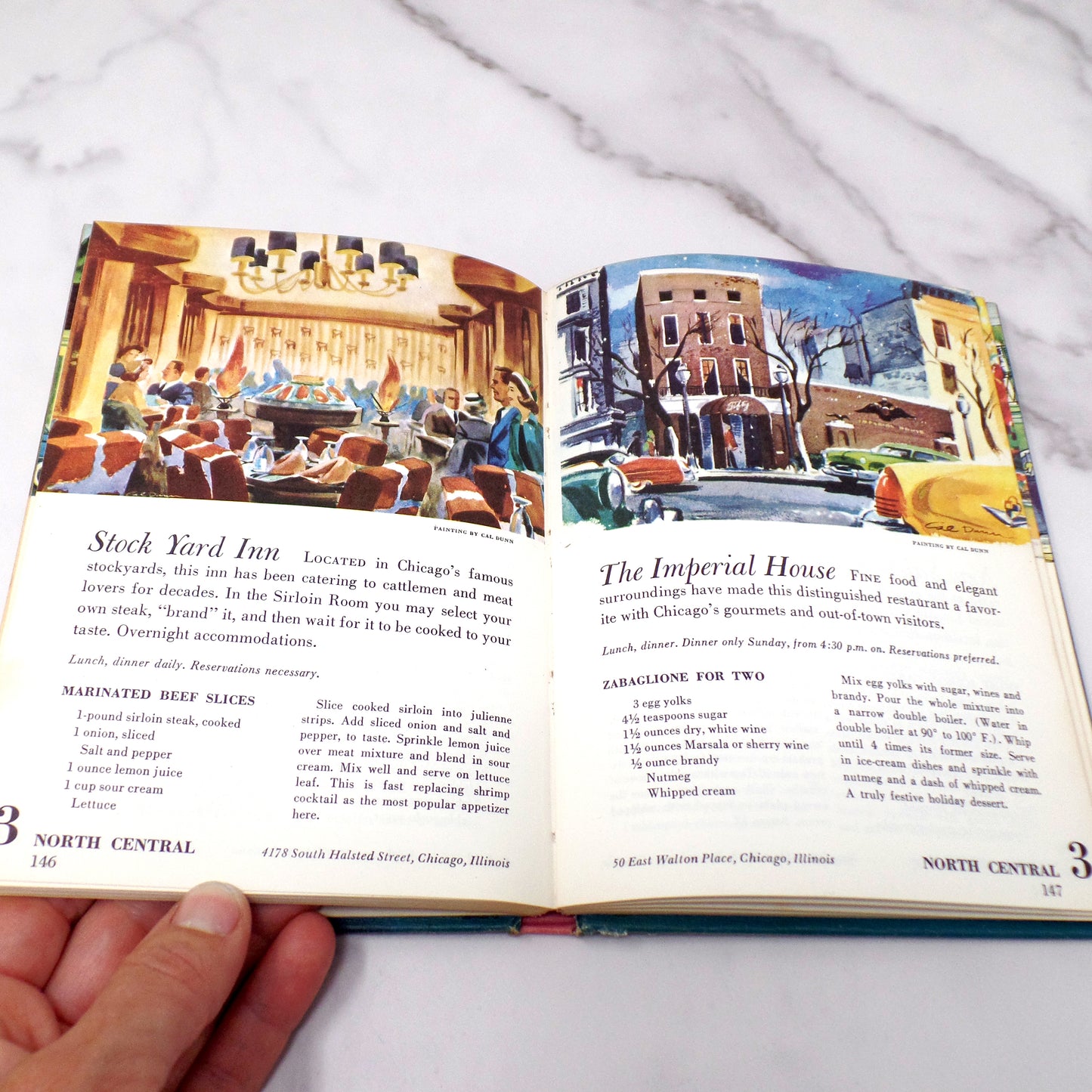 Vintage Cookbook - Ford Treasury of Favorite Recipes from Famous Eating Places (vol 2) (1954)