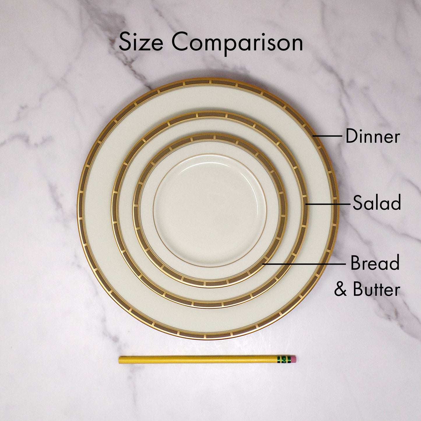 Vintage Lenox Bone China Desert Vista Dinner Plate (2005-2008)