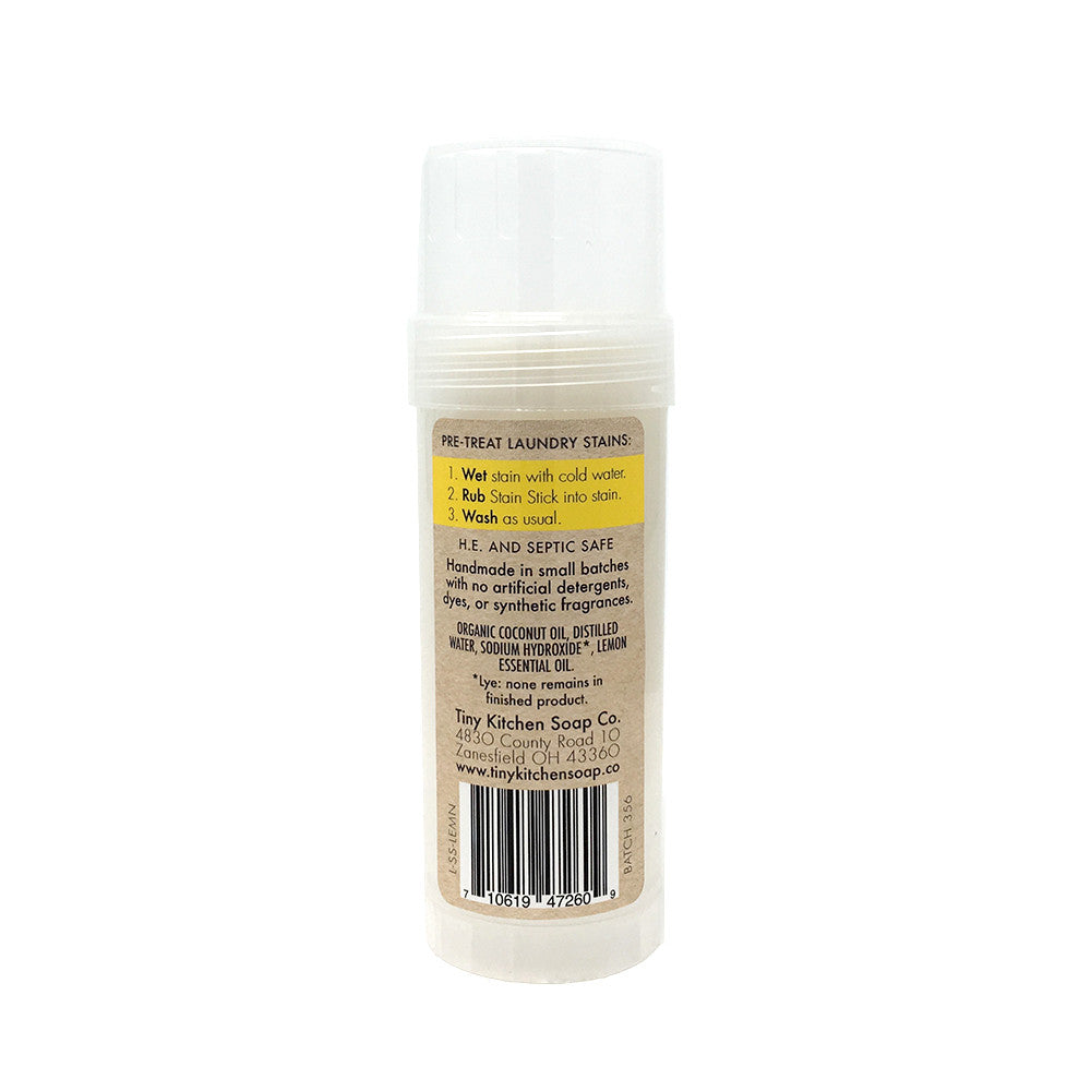 Natural Organic Lemon Laundry Stain Stick