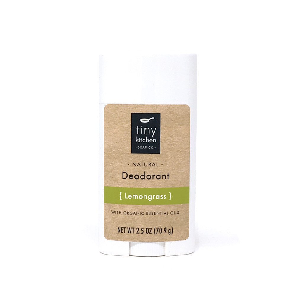 Natural Aluminum-Free Lemongrass Deodorant