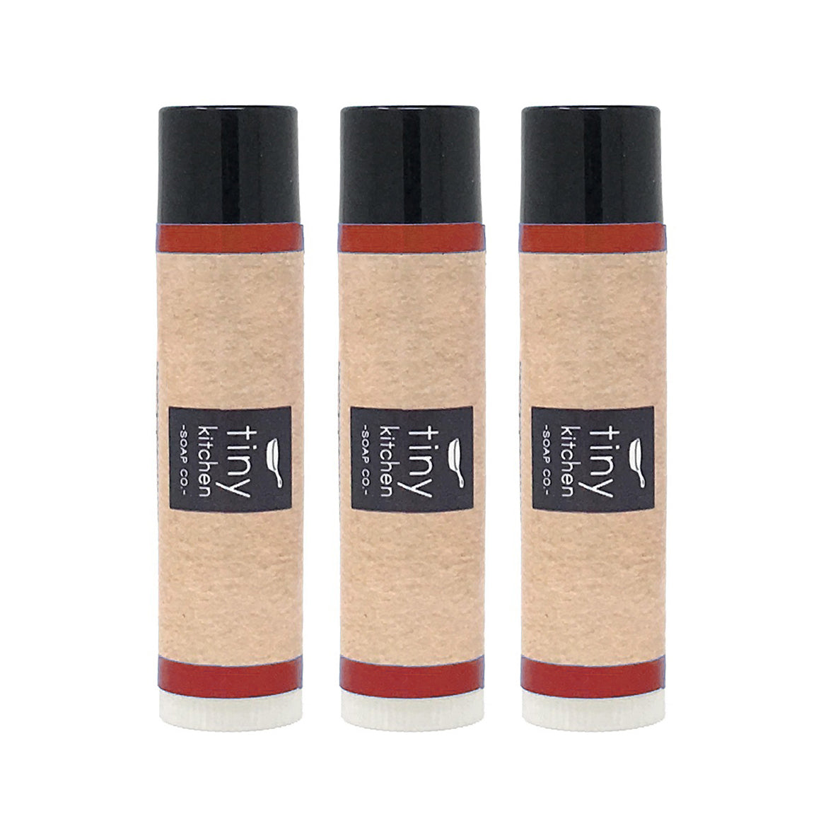 Spiced Chai All Natural Beeswax Lip Balm - 3 PACK