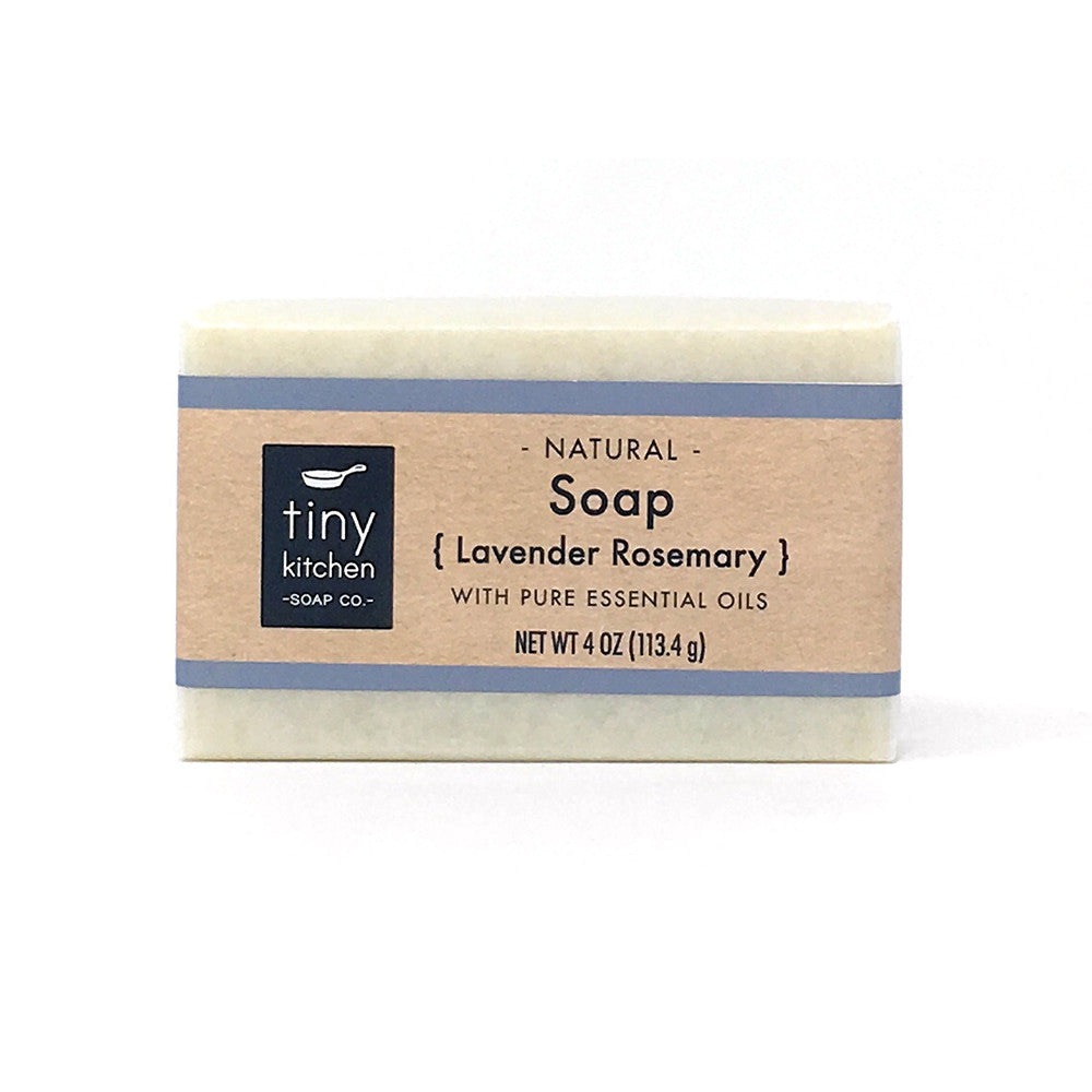 Lavender Rosemary Natural Bar Soap