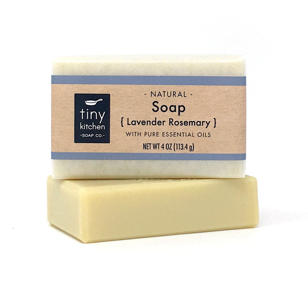 Lavender Rosemary Natural Bar Soap