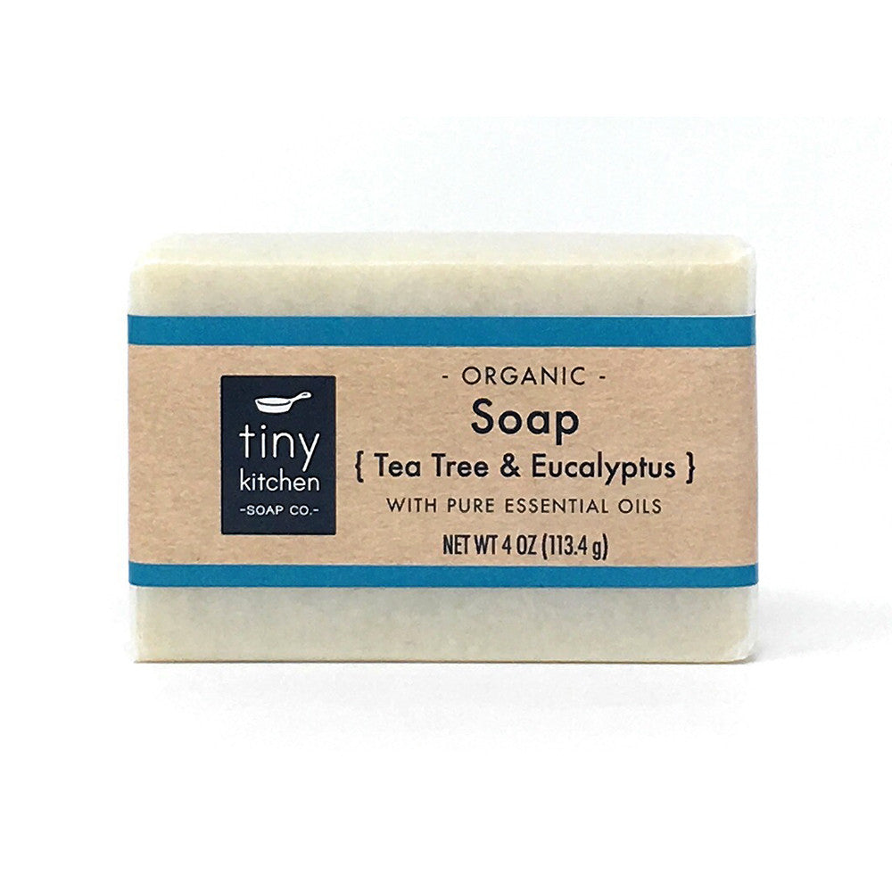 Tea Tree & Eucalyptus Natural Bar Soap