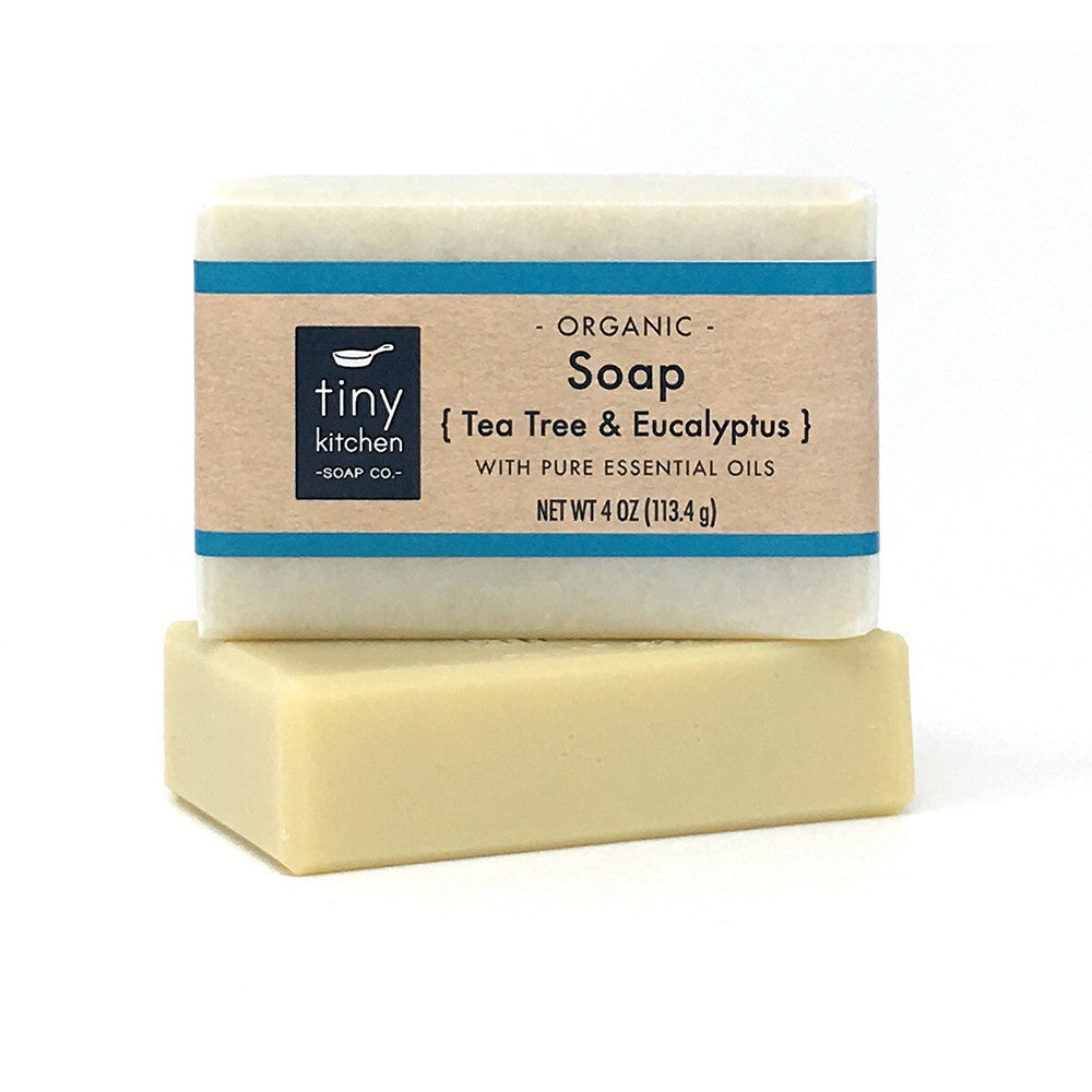 Tea Tree & Eucalyptus Natural Bar Soap