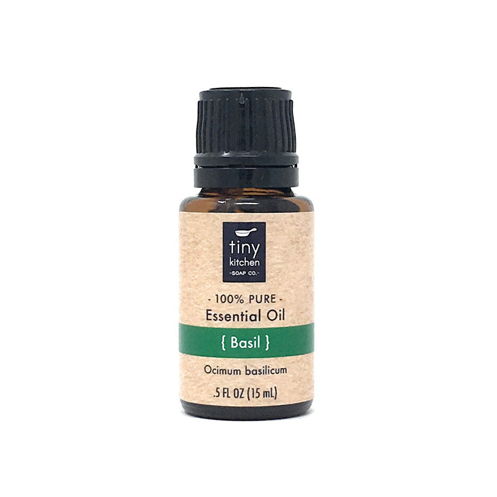 Pure Basil Essential Oil - Ocimum basilicum