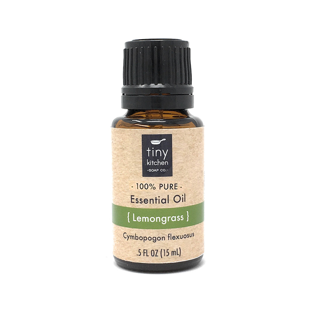 Pure Lemongrass Essential Oil - Cymbopogon flexuosus